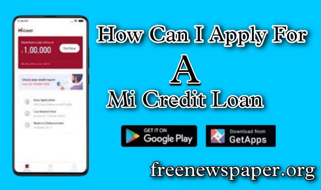 How Can I Apply For A MI Credit Loan?