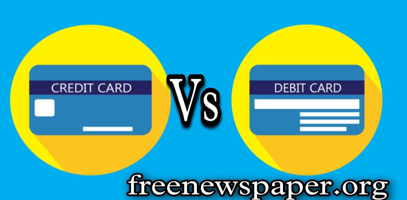 What's the difference between credit and debit cards