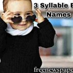 3 Syllable Boy Names